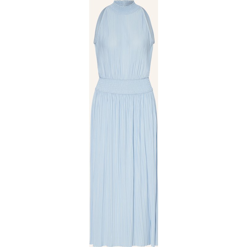 Samsøe Samsøe Plisseekleid Uma blau