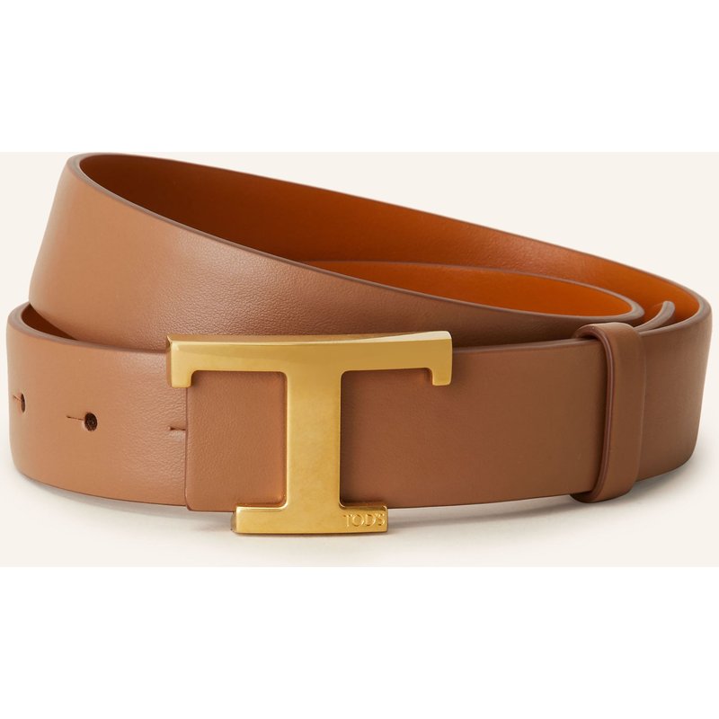 Tod's Ledergürtel Zum Wenden braun