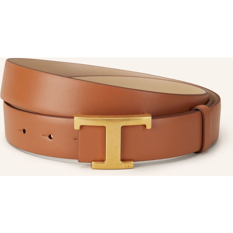 Tod's Ledergürtel Zum Wenden braun