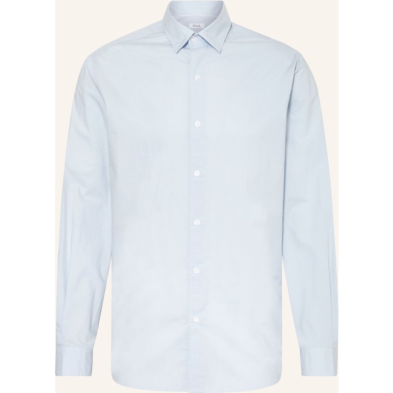 Paul Hemd Comfort Fit blau