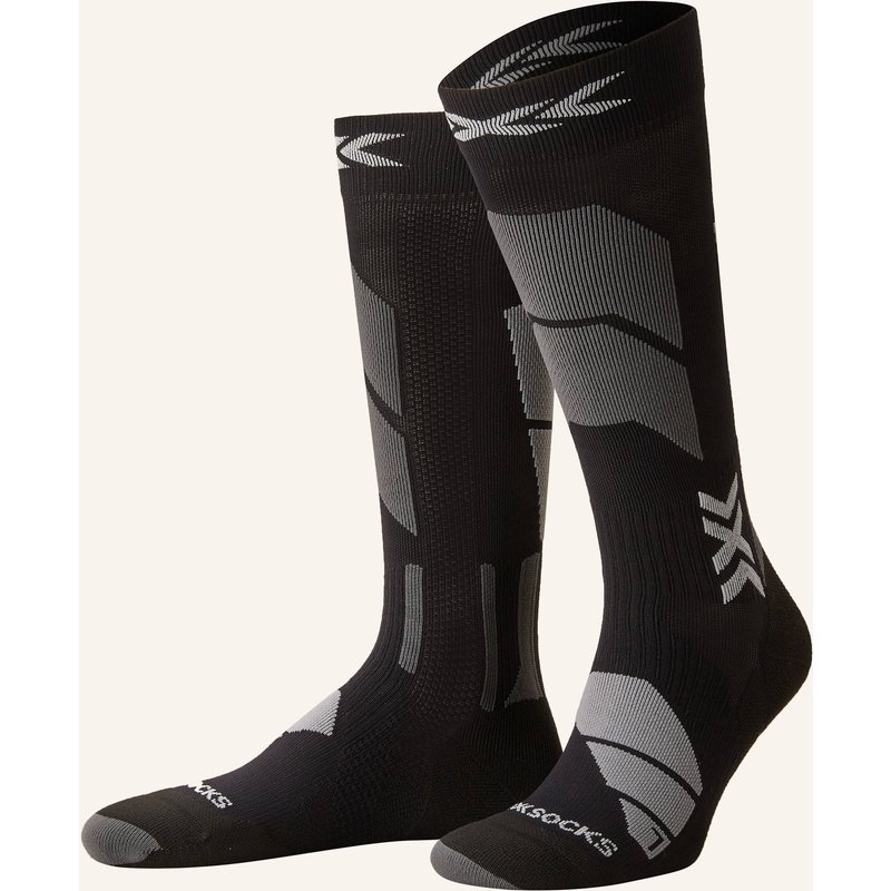 X-Socks Skisocken Ski Perform Merino Mit Merinowolle grau
