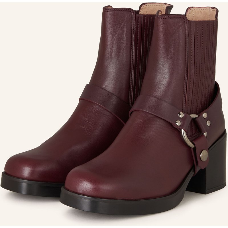 Unisa Stiefeletten Jelani rot