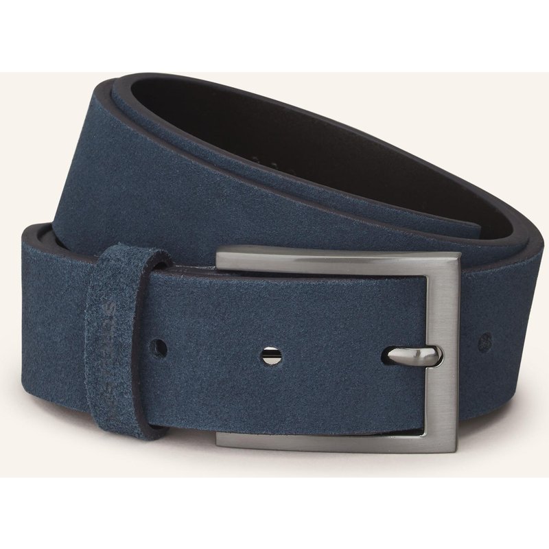 Strellson Ledergürtel blau