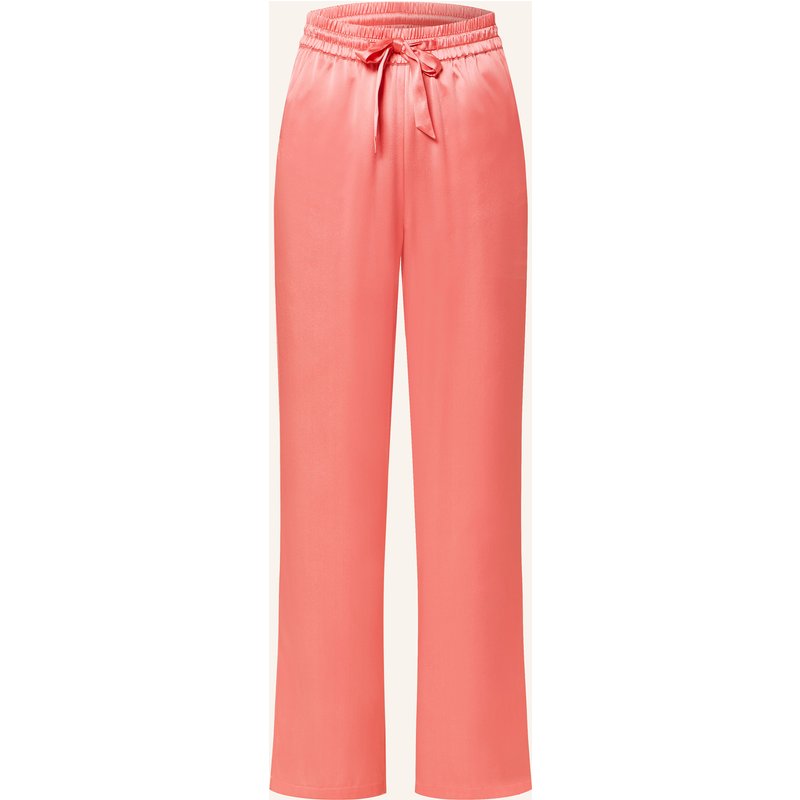 (The Mercer) N.Y. Marlenehose Aus Seide rot
