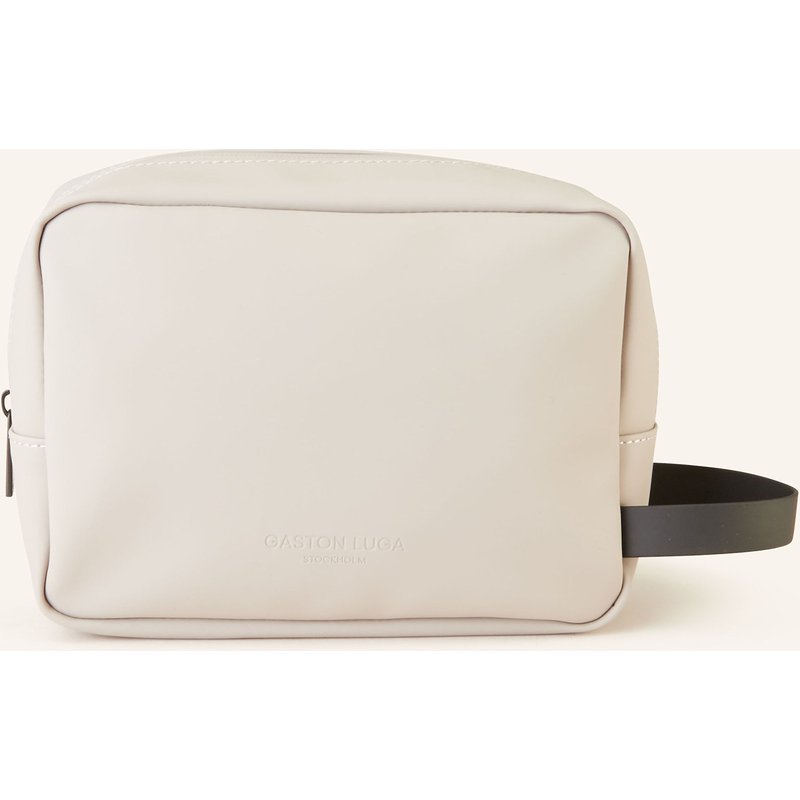 Gaston Luga Kosmetiktasche Spläsh beige
