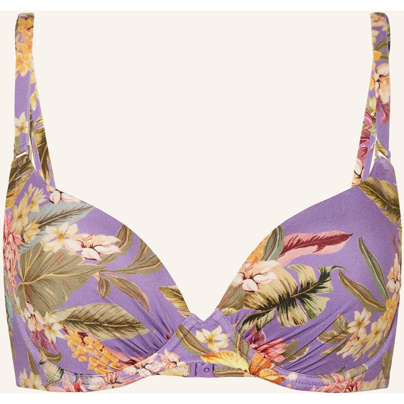 Watercult Bügel-Bikini-Top Dreamscape Tropics lila