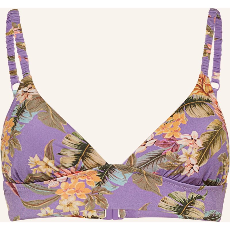 Watercult Bralette-Bikini-Top Dreamscape Tropics lila
