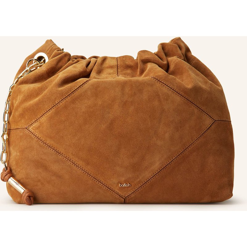 Ba&Sh Schultertasche June M braun