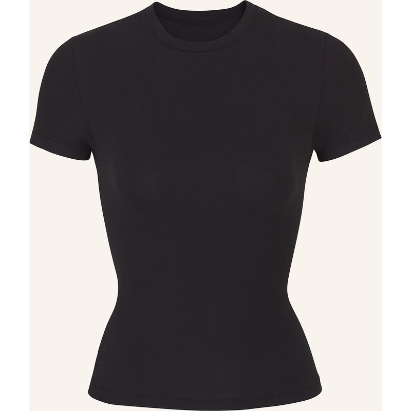 Skims Lounge-Shirt Cotton Jersey schwarz