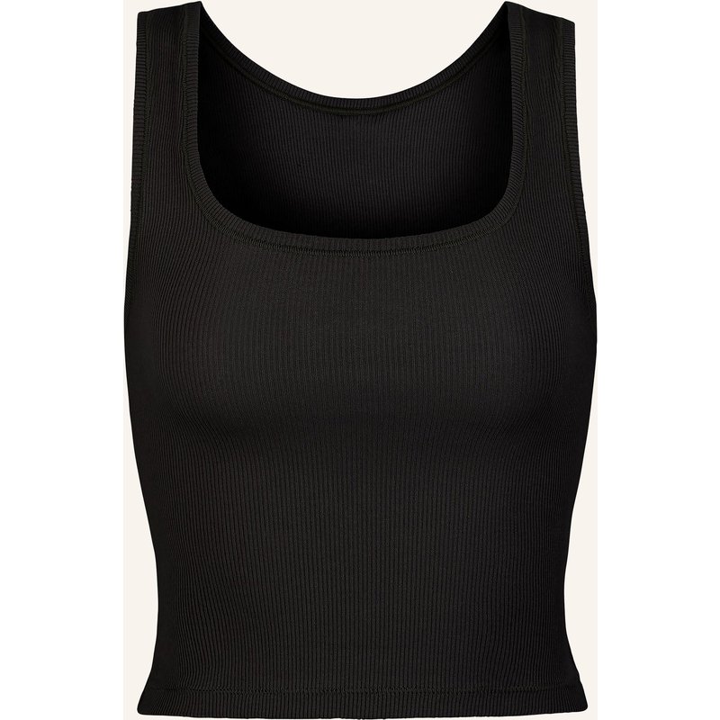 Skims Top Cotton Rib schwarz