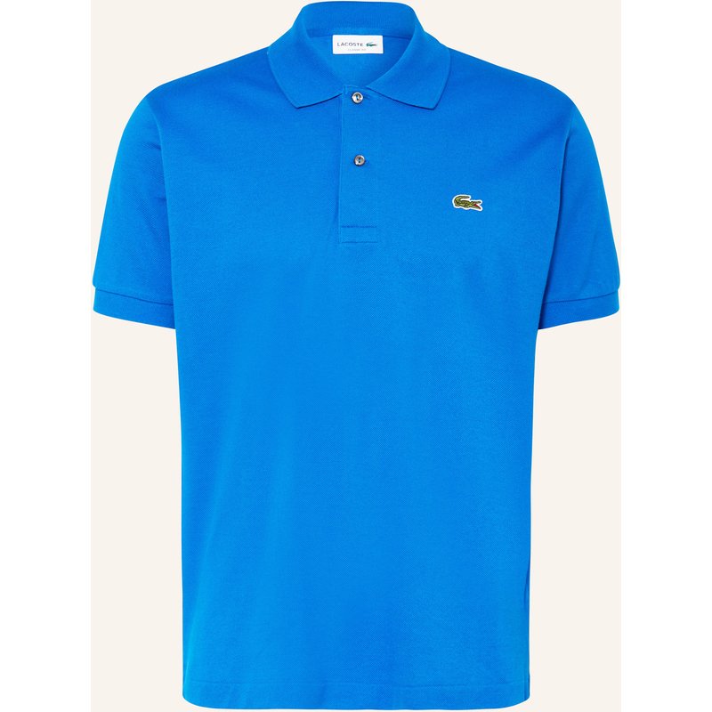 Lacoste Piqué-Poloshirt Classic Fit blau