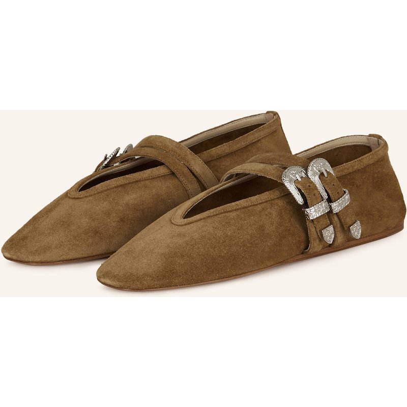 Le Monde Béryl Mary-Jane-Ballerinas Claudia beige