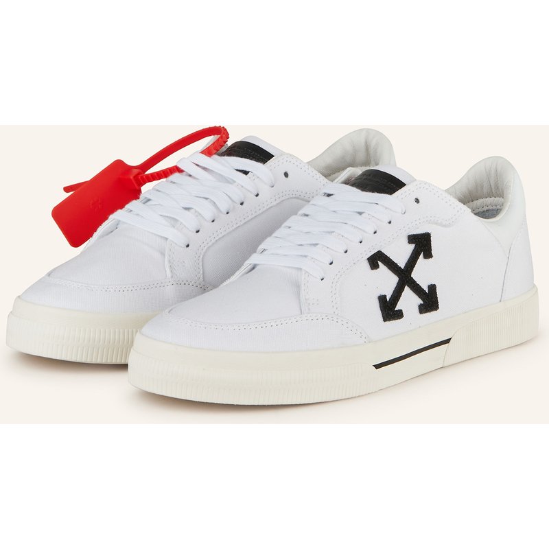 Off-White Sneaker New Low Vulcanized Canvas weiss