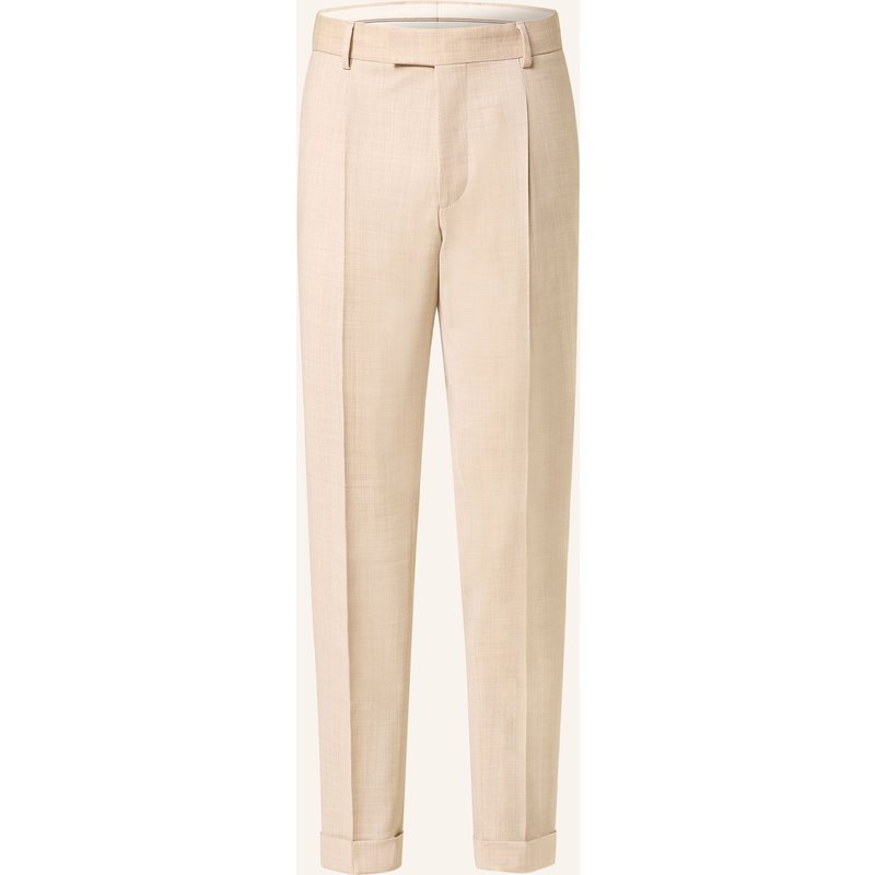 Boss Anzugshose Pepe Relaxed Fit beige