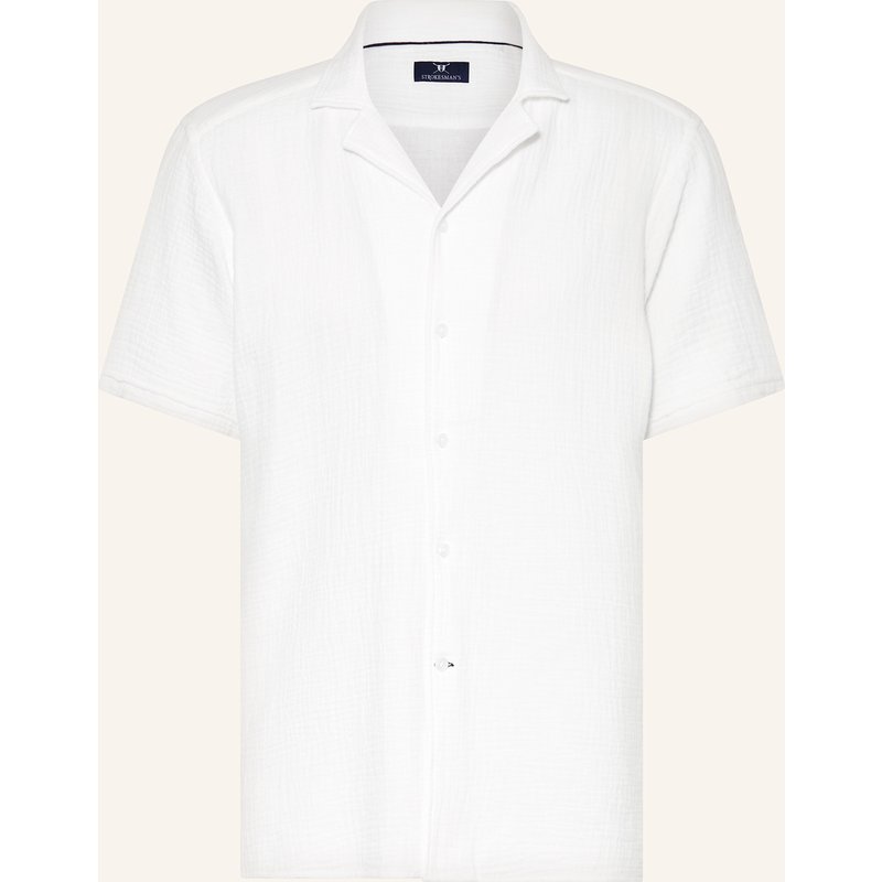 Strokesman's Resorthemd Regular Fit weiss