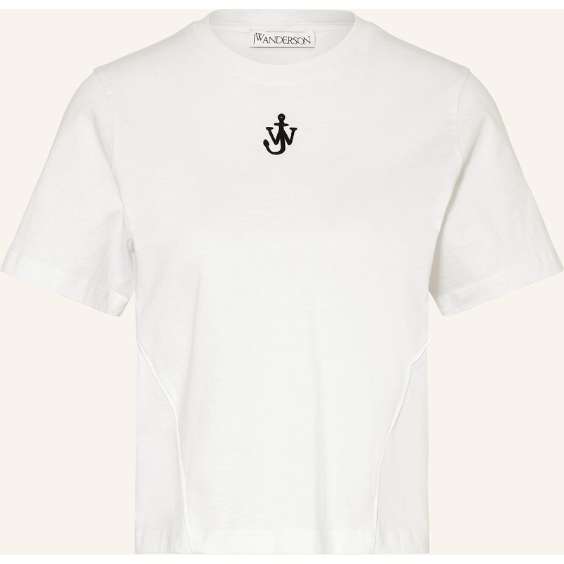 Jw Anderson Cropped-Shirt weiss