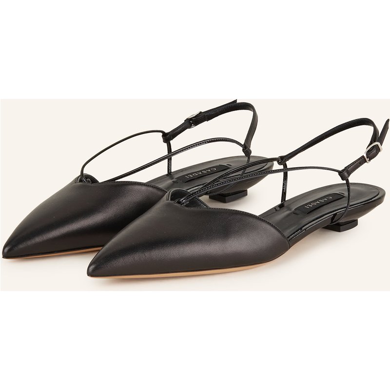 Casadei Slingballerinas Blade schwarz