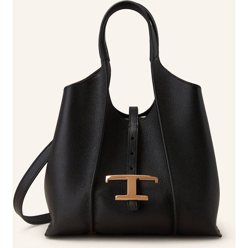 Tod's Handtasche Timeless Mini Mit Pouch schwarz