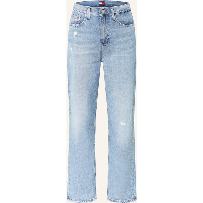 Tommy Jeans Straight Jeans Layla blau