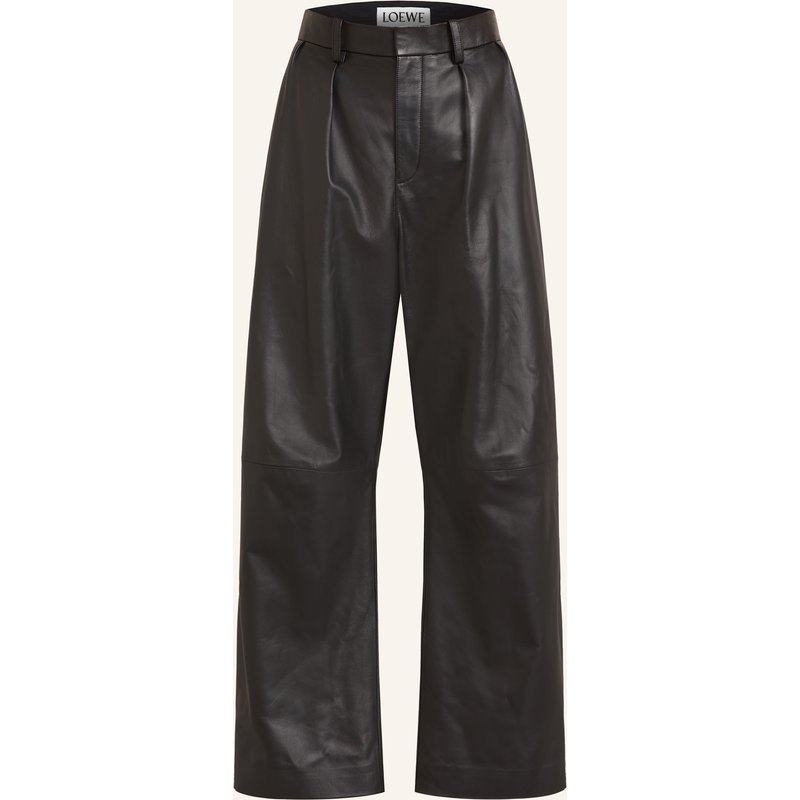 Loewe Lederhose schwarz