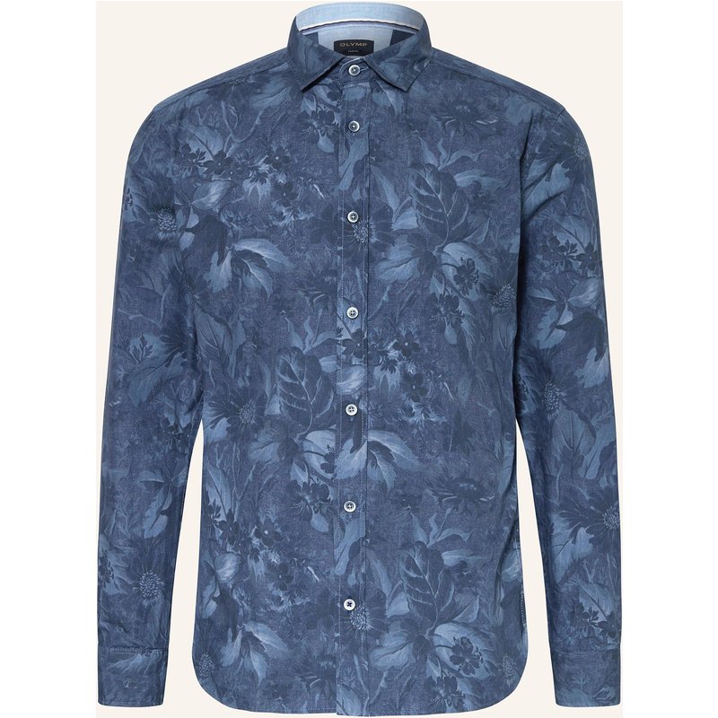 Olymp Hemd Casual Regular Fit blau