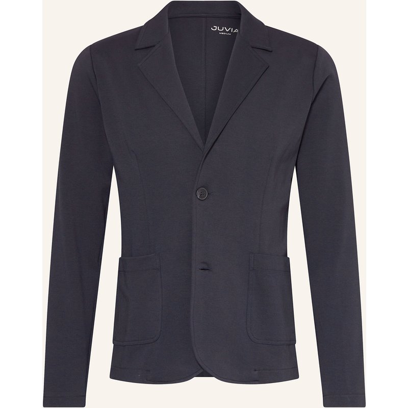 Juvia Sakko Timo Slim Fit Aus Jersey blau