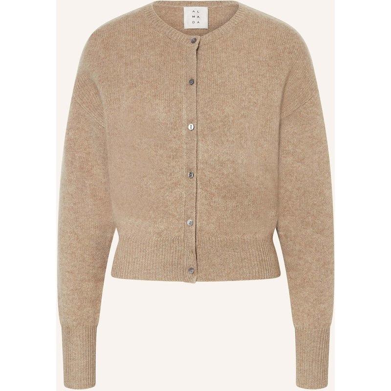 Almada Label Strickjacke Coco Aus Cashmere braun