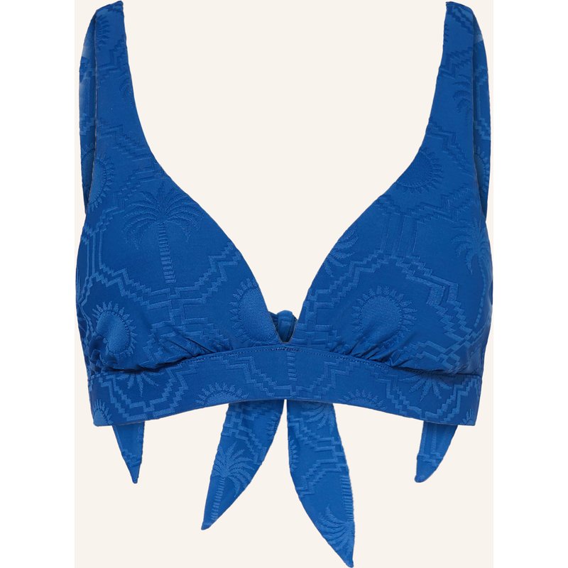Seafolly Bralette-Bikini-Top Oasis blau