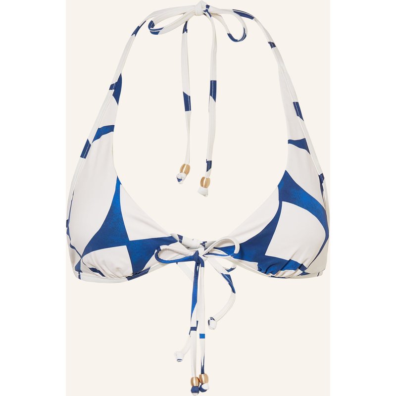 Seafolly Neckholder-Bikini-Top Sunray blau