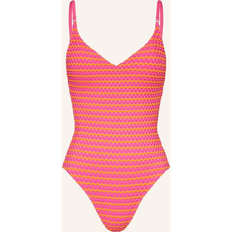 Seafolly Badeanzug Mesh Effect pink