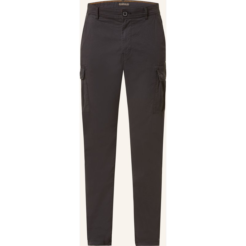 Napapijri Cargohose Yasuni Extra Slim Fit schwarz