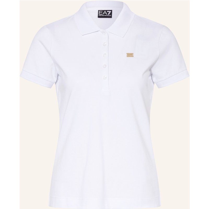 ea7 Emporio Armani Funktions-Poloshirt Core Lady weiss