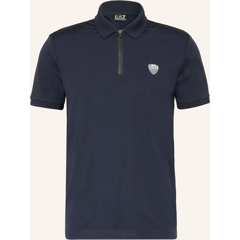 ea7 Emporio Armani Funktions-Poloshirt Train Premium blau