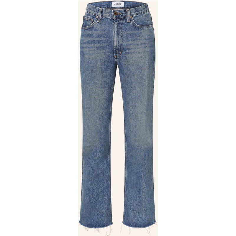 Agolde Flared Jeans Leena blau