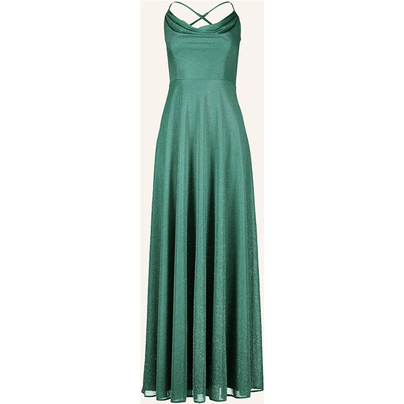 Suddenly Princess Abendkleid Mit Glitzergarn Und Cut-Out gruen