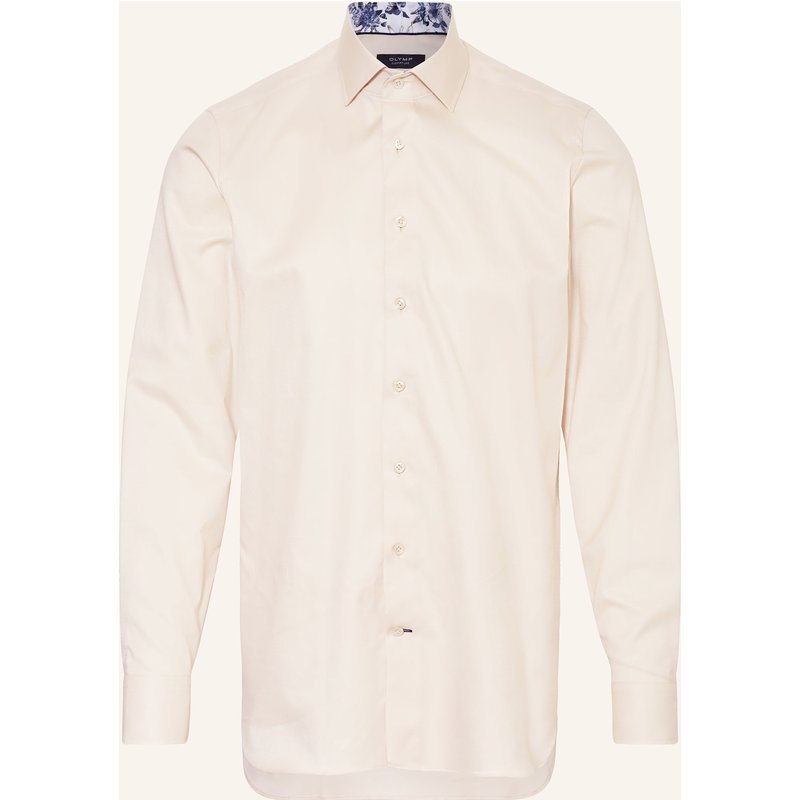 Olymp Signature Hemd Tailored Fit beige