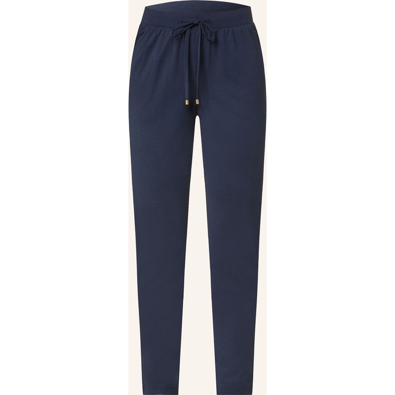 Hanro Lounge-Hose Sleep & Lounge blau