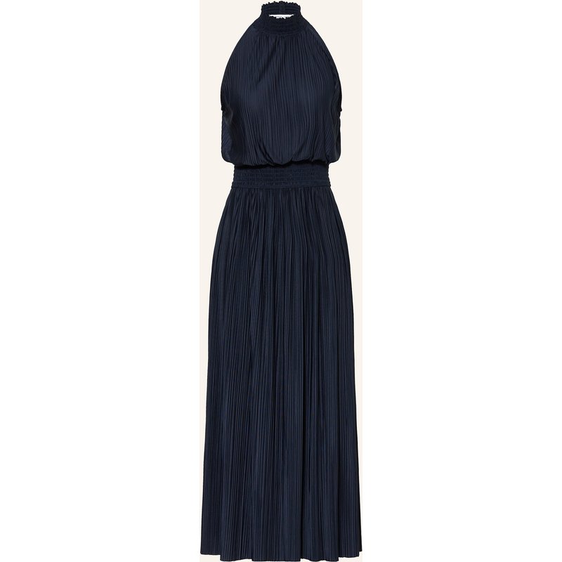 Samsøe Samsøe Plisseekleid Uma blau