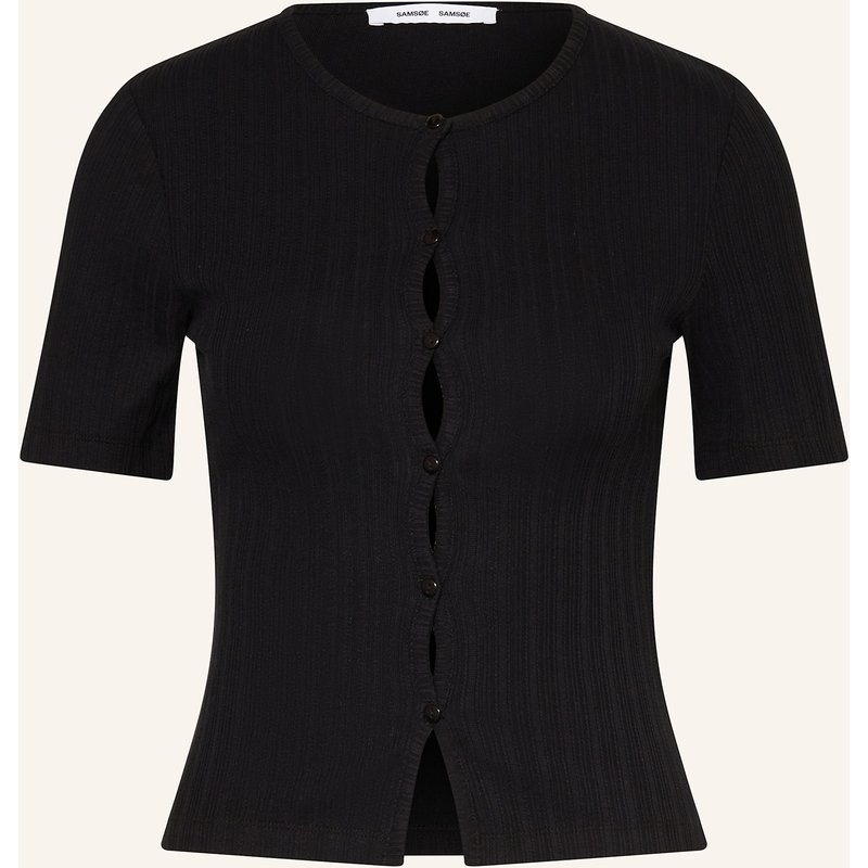 Samsøe Samsøe Strickjacke Sajuni schwarz