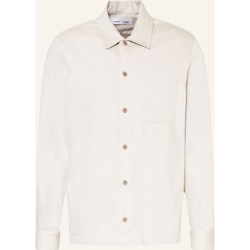 Samsøe Samsøe Overshirt Sataka weiss
