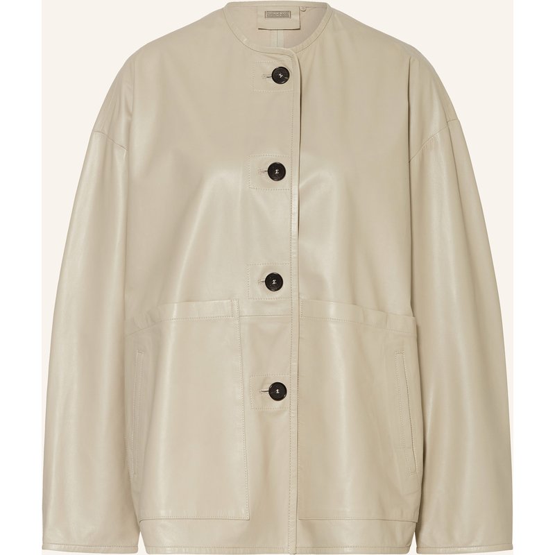 Utzon Lederjacke Jacke Jia gruen