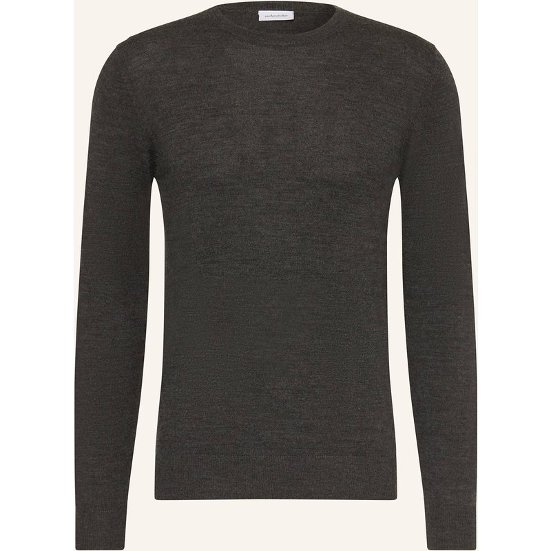 Seidensticker Pullover Aus Merinowolle grau