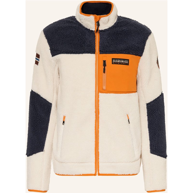 Napapijri Teddyfell-Jacke Yupik weiss