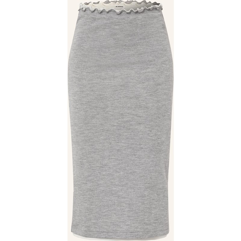 Jil Sander Strickrock grau