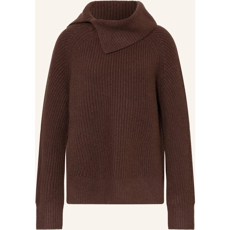 Loulou De Saison Cashmere-Pullover Cecil braun