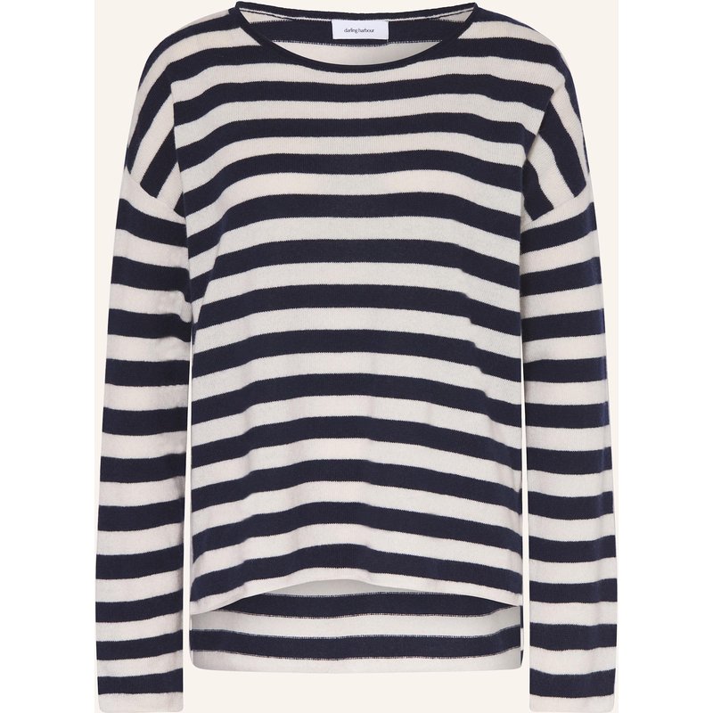 Darling Harbour Cashmere-Pullover weiss