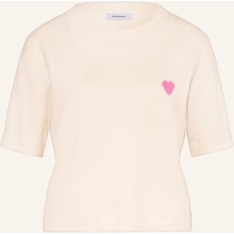 Darling Harbour Strickshirt Aus Cashmere weiss