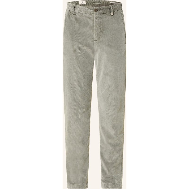 Myths Cordhose Im Jogging-Stil Slim Fit gruen
