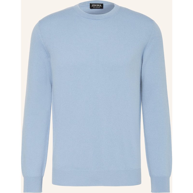 Zegna Cashmere-Pullover blau