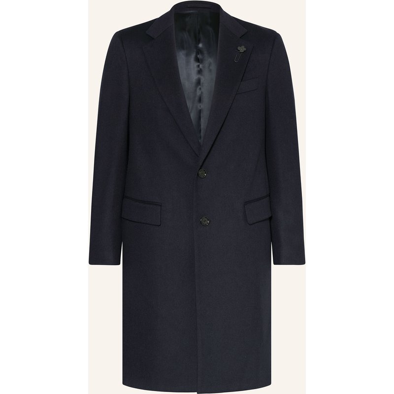 Lardini Wollmantel blau